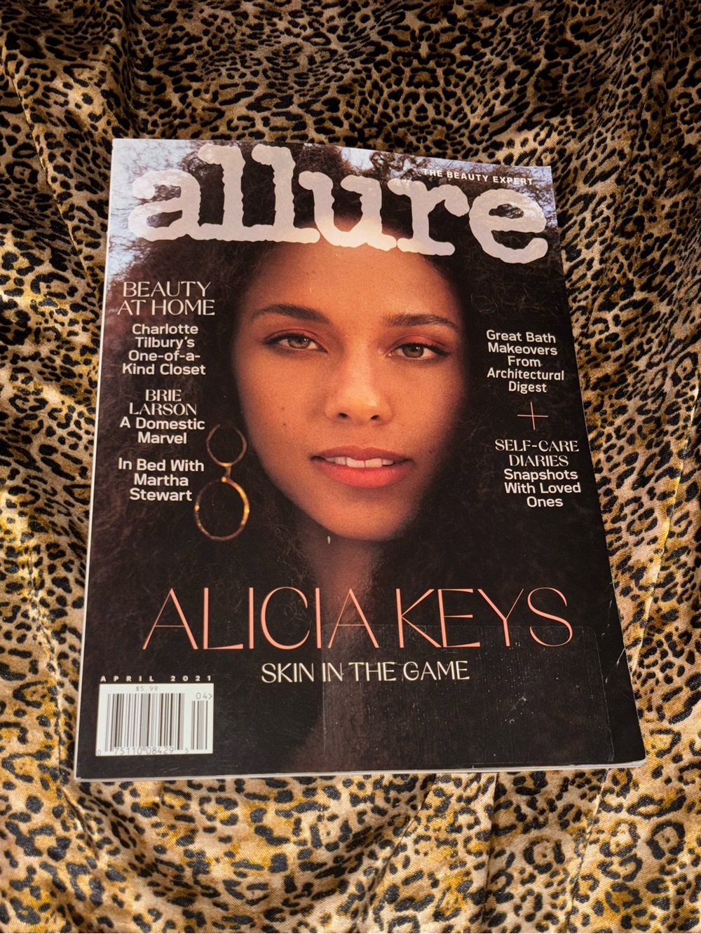 Allure Magazine Featuring Alicia Keys April 2021